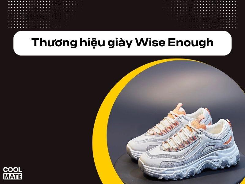Đôi giày sneaker Wise Enough với thiết kế tối giản