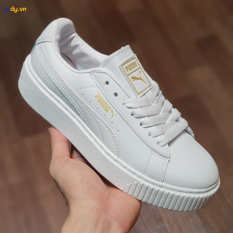 Đường chỉ may tinh tế của giày Puma, kiểm tra chất lượng đường may giày Puma
