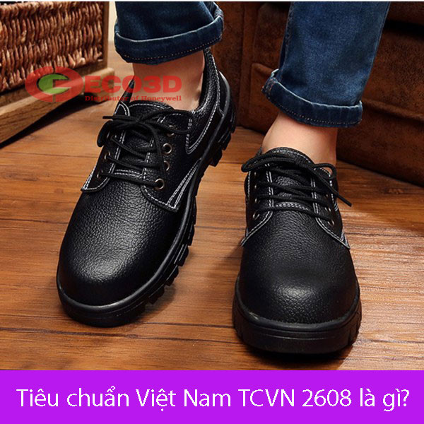 Giày bảo hộ đạt tiêu chuẩn TCVN 2608 với khả năng chống va đập