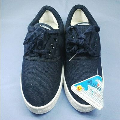 Giày bảo hộ lao động Asia màu xanh đậm, kiểu dáng thể thao năng động