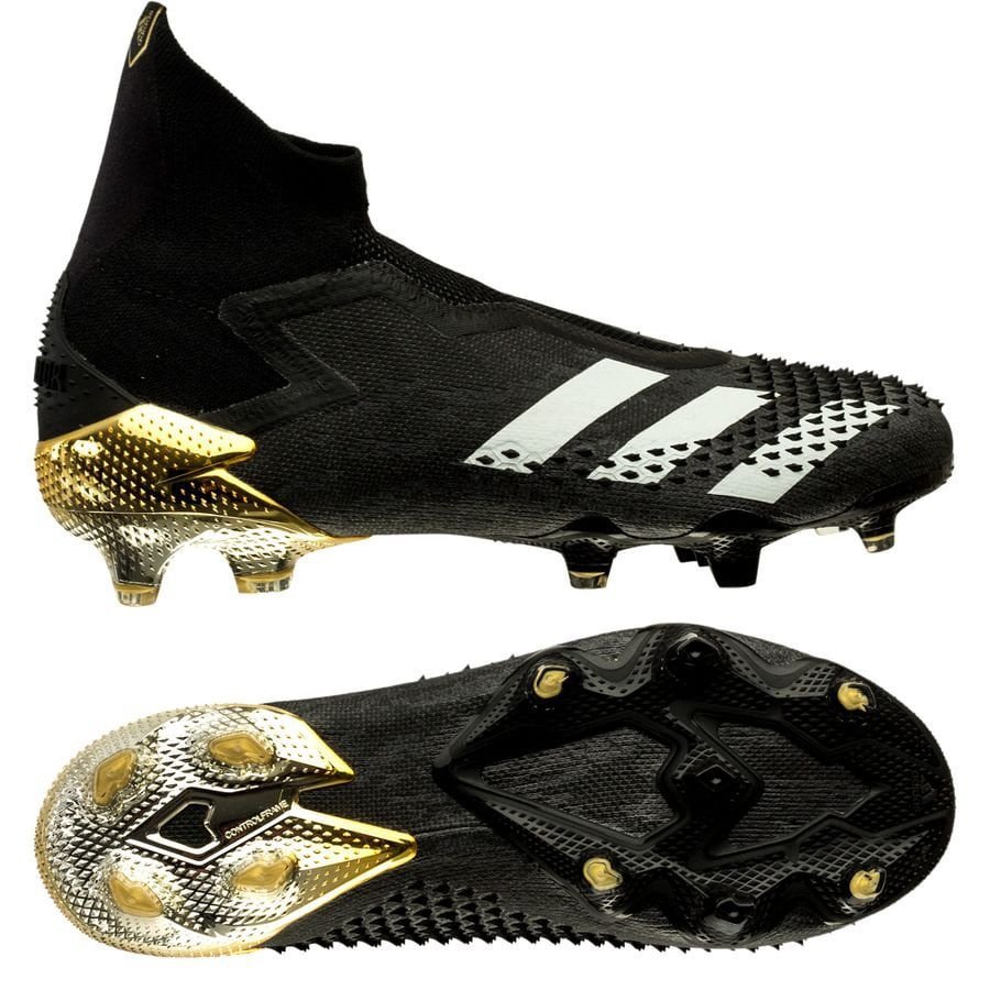 Giày bóng đá adidas Predator 20+ FG/AG màu đen vàng