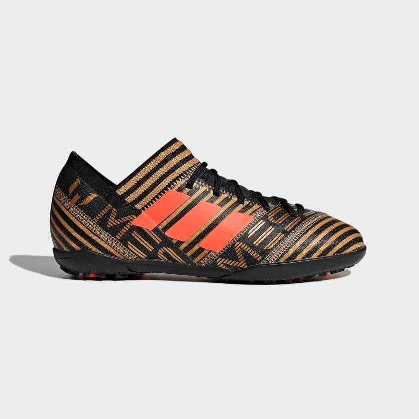 Giày bóng đá Nemeziz Messi Tango 17.3 TF màu đen đỏ cho trẻ em