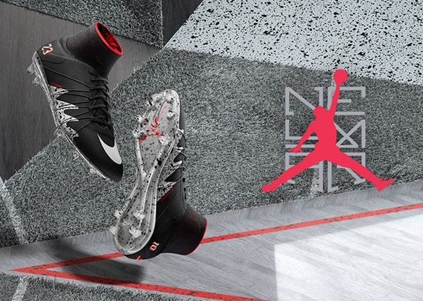 Giày bóng đá Nike Hypervenom 2 NJR Jordan, sự kết hợp độc đáo