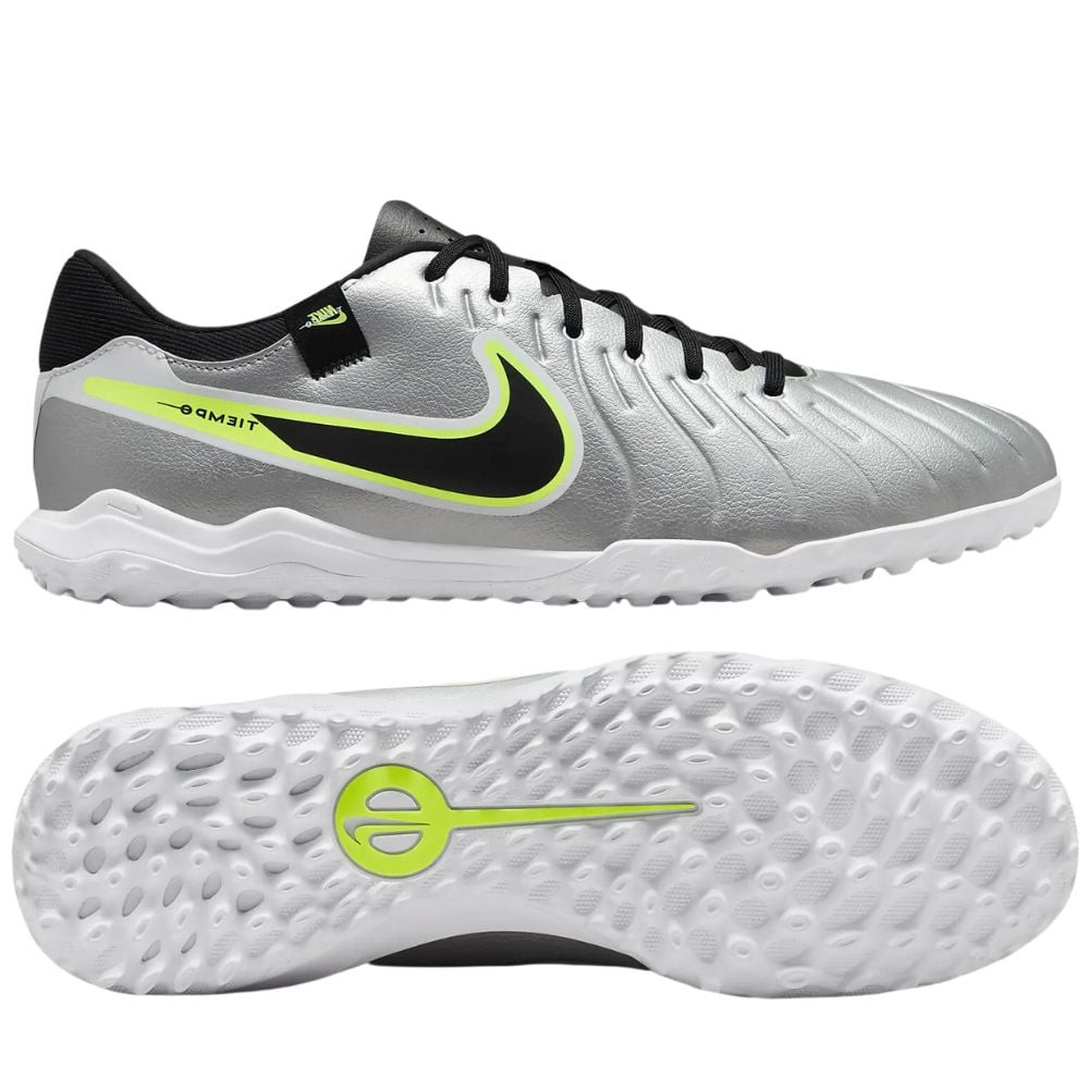 Giày bóng đá Nike Tiempo Legend 10 Academy TF màu bạc