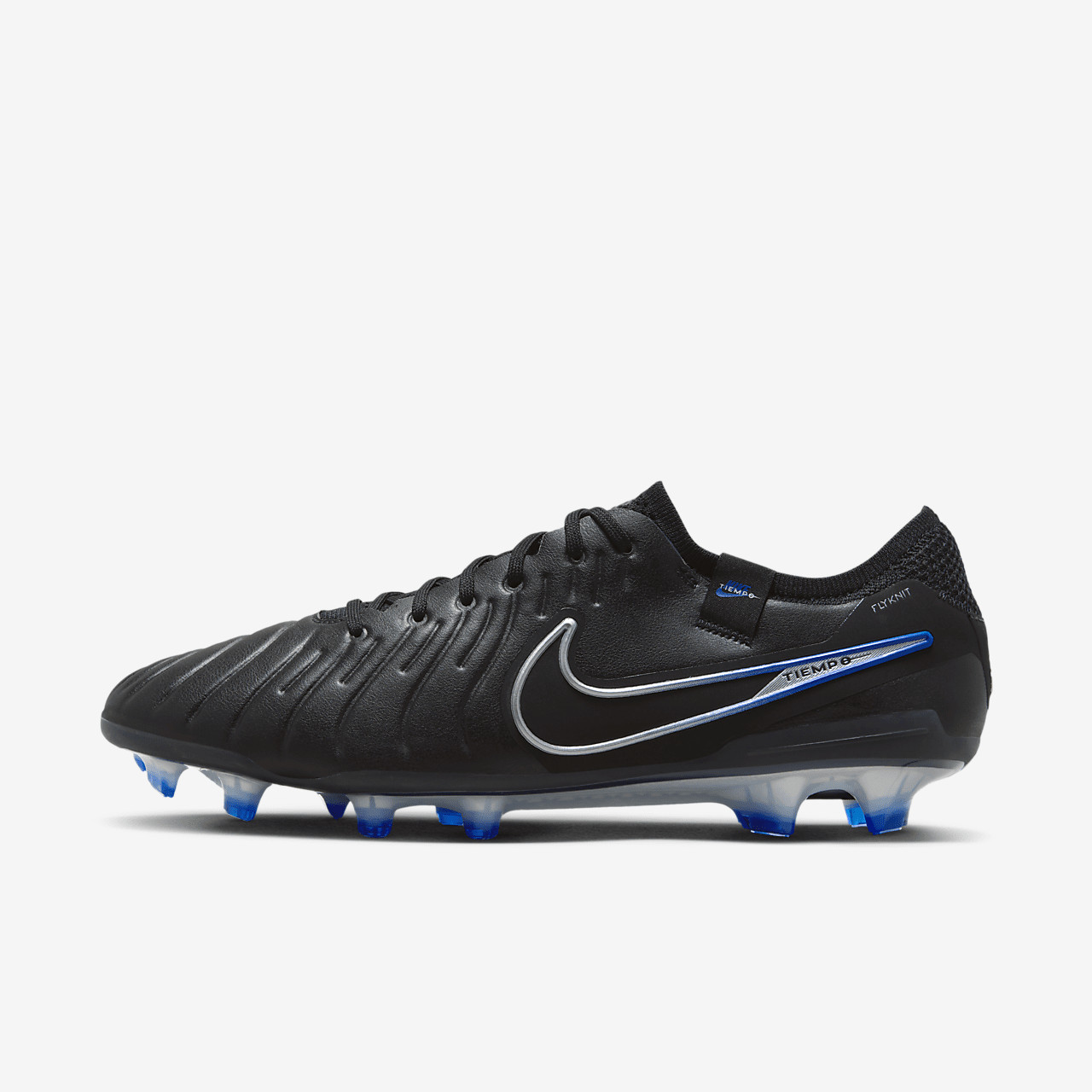 Giày bóng đá Tiempo Legend 10 Elite FG màu đen xanh