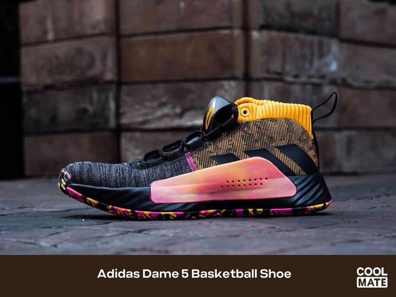 Giày bóng rổ Adidas Dame 5 dưới 1 triệu êm ái