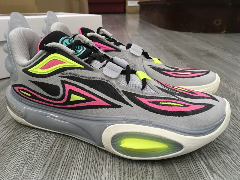 Giày bóng rổ Li-Ning Wade All City 11 màu đen cá tính, bền bỉ cho sân outdoor
