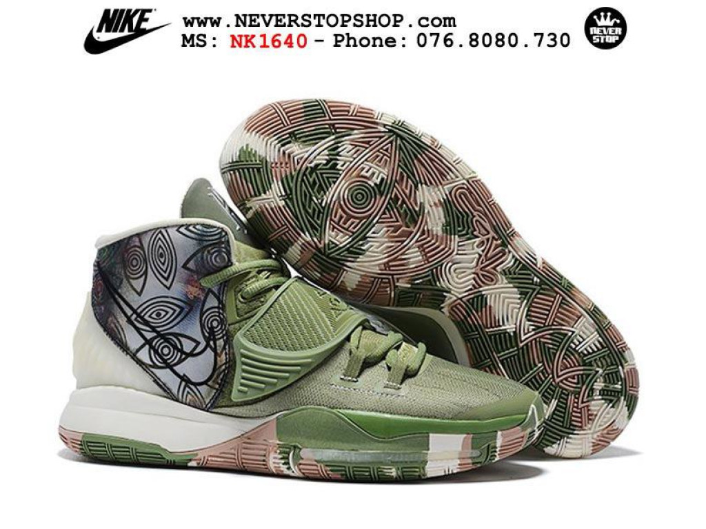 Giày bóng rổ Nike Kyrie 6 Shanghai với họa tiết độc đáo