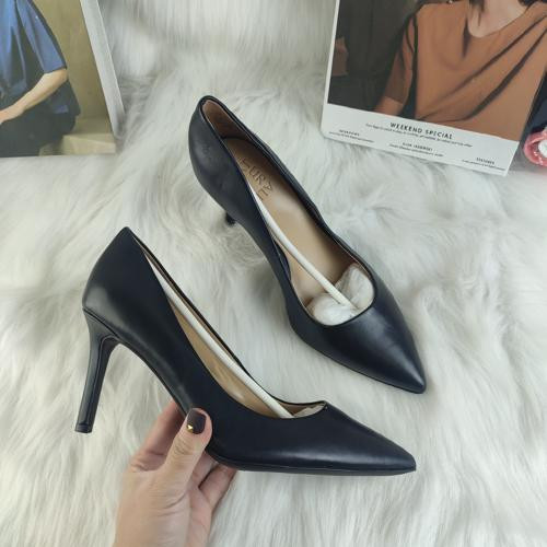 Giày cao gót da thật Naturalizer màu be sang trọng, hoàn hảo cho giày nữ size 40