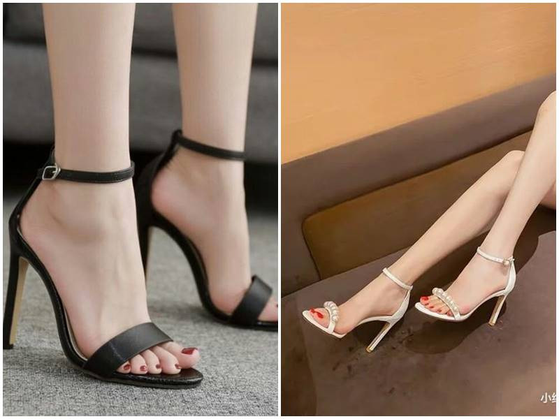 Giày cao gót mặc áo dài thanh lịch và duyên dáng