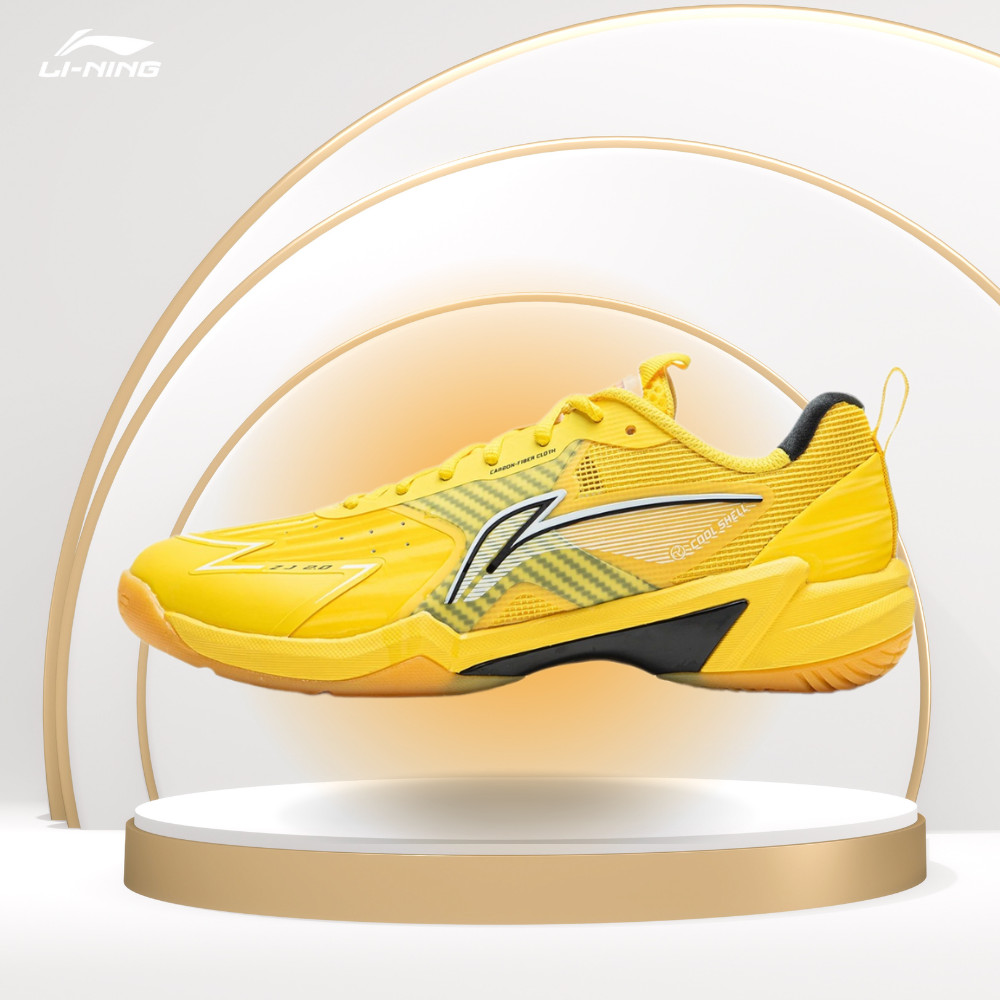 Giày cầu lông nữ Li-Ning ZJ 2.0 AYZU019-4 màu xanh vàng năng động