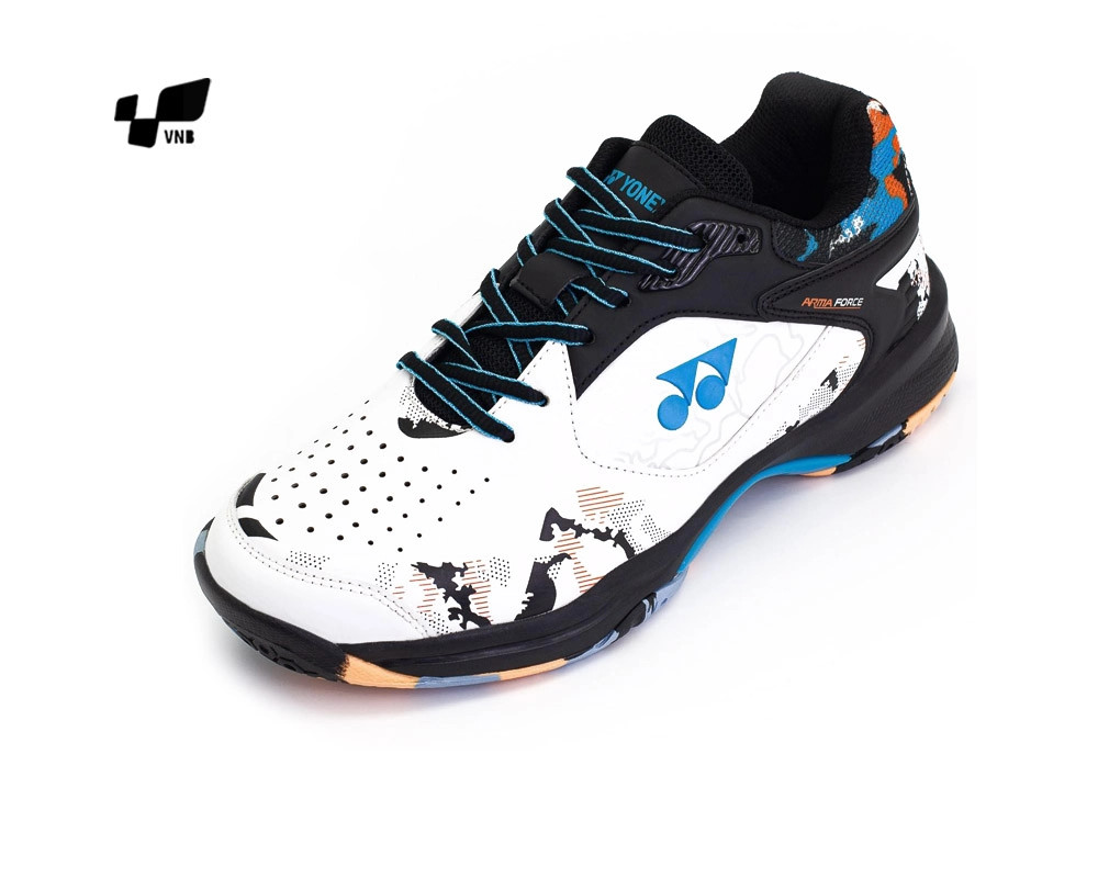 Giày cầu lông Yonex Arma Force màu trắng xanh năng động