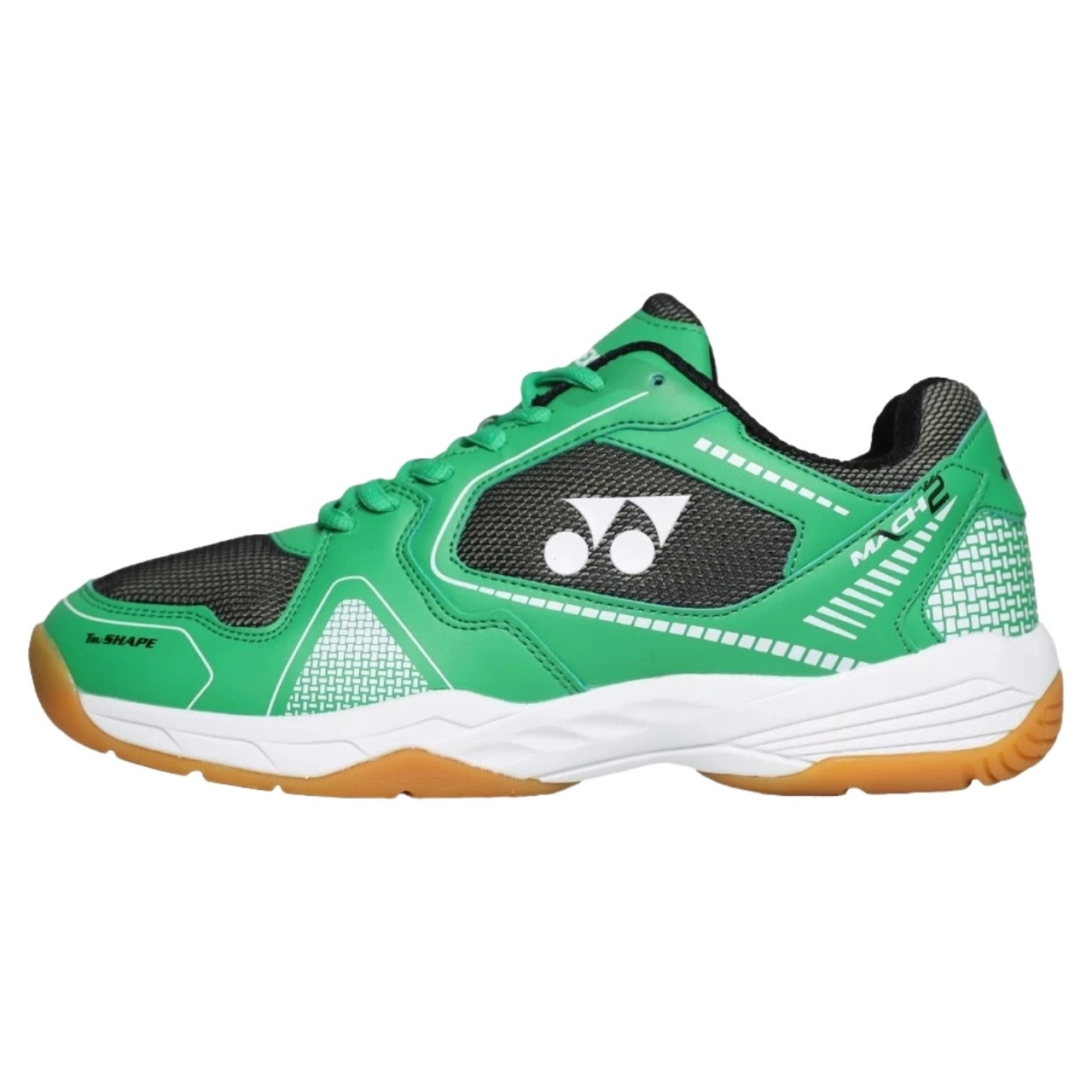 Giày cầu lông Yonex Mach 2 màu trắng xanh