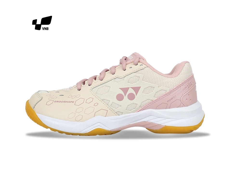 Giày cầu lông Yonex Power Cushion 101 màu trắng hồng