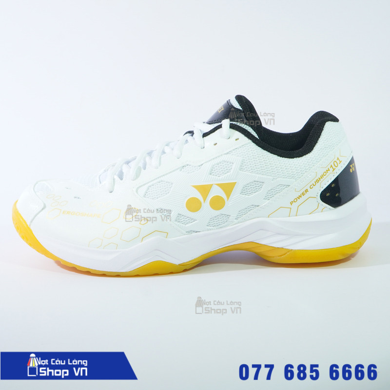 Giày Yonex Power Cushion 101 Trắng: Đẳng Cấp Thể Hiện Trên Sân Cầu Lông