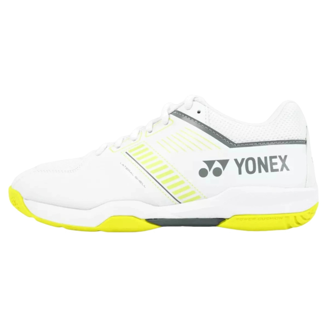 giày cầu lông Yonex Strider Flow Wide màu trắng xanh chuối
