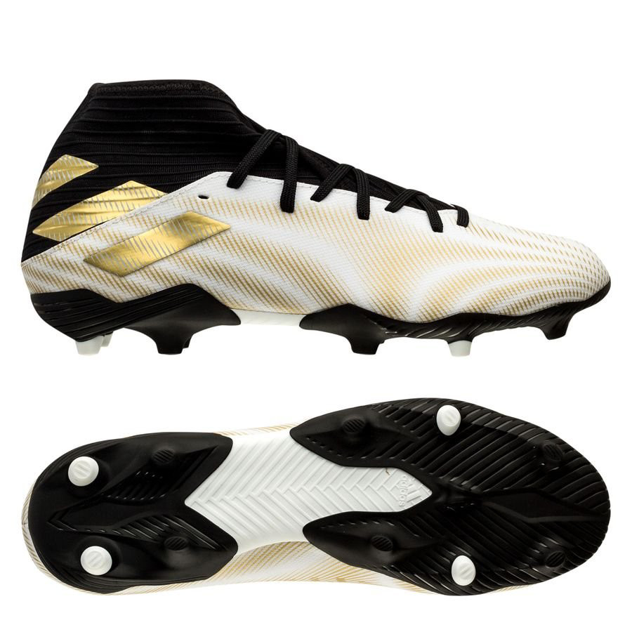 Giày đá bóng Adidas Nemeziz .3 FG/AG Atmospheric trắng vàng