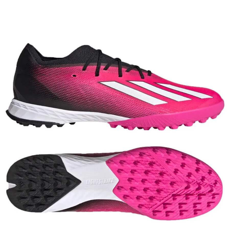 giày đá bóng Adidas X Speedportal.1 TF nam màu hồng đen, tối ưu tốc độ