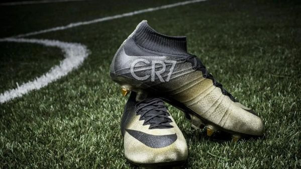 Giày đá bóng CR7 chính hãng Nike Mercurial Superfly 4 CR7 SE Rare Gold