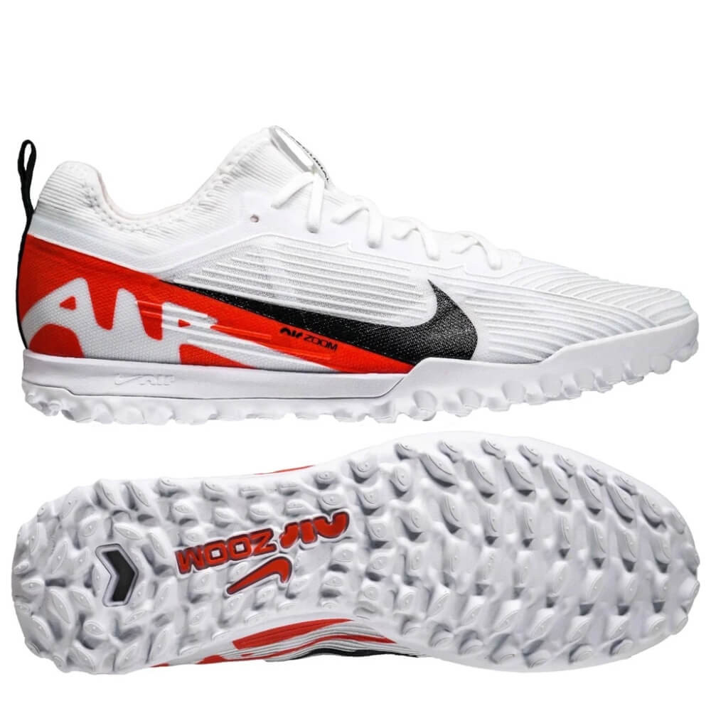 giày đá bóng Vapor 15 Pro TF màu trắng đen đỏ