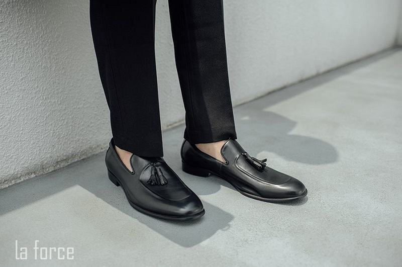 Giầy da lười nam Tassel Loafer