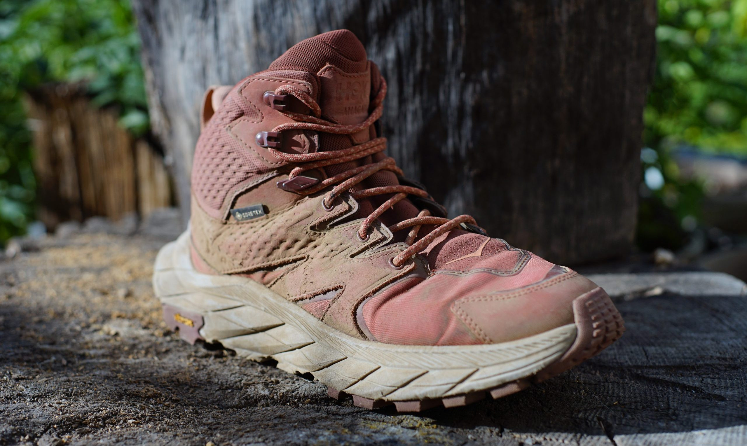 Giày leo núi Hoka Anacapa Mid GTX màu xanh