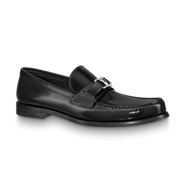Giày lười Louis Vuitton Major Loafer đế cao da bóng