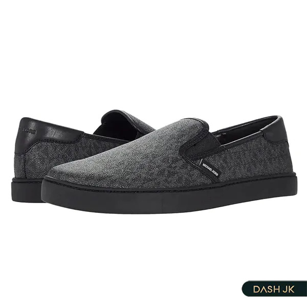 giày lười nam Slip-On Michael Kors họa tiết logo MK