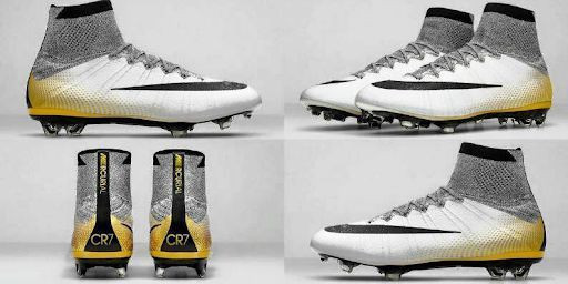 Giày Mercurial 4 CR7 324K Gold vinh danh kỷ lục của Ronaldo