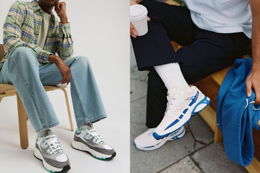 Giày Mesh-Runner thoáng khí, thiết yếu cho bộ sưu tập giày sneaker hot 2025