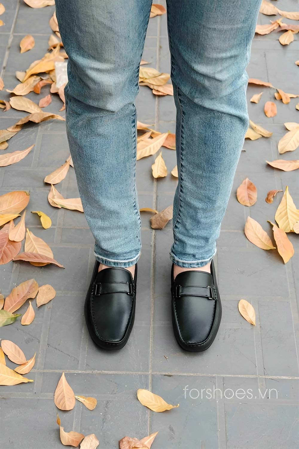 Giày Moccasin nam êm ái, phù hợp lái xe