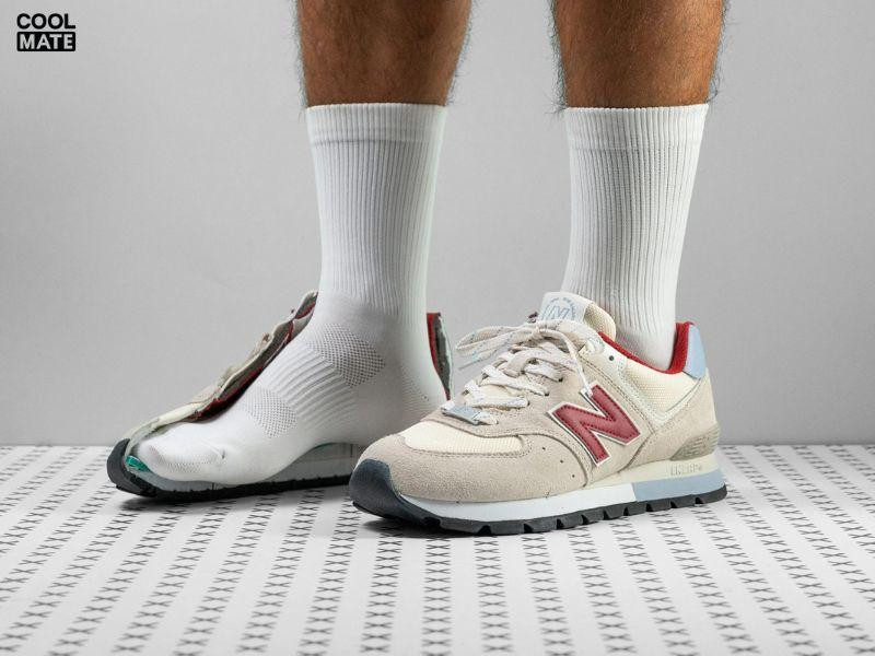 Giày New Balance nam được làm từ chất liệu cao cấp và công nghệ hiện đại, bảo vệ và nâng đỡ chân