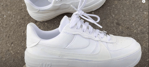 Giày Nike Air Force 1 nữ màu trắng tinh tế, dễ phối đồ cho phái đẹp