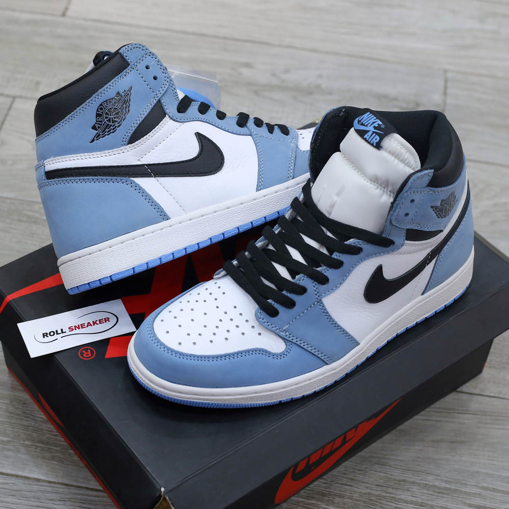 Giày Nike Air Jordan 1 Retro High University Blue Like Auth