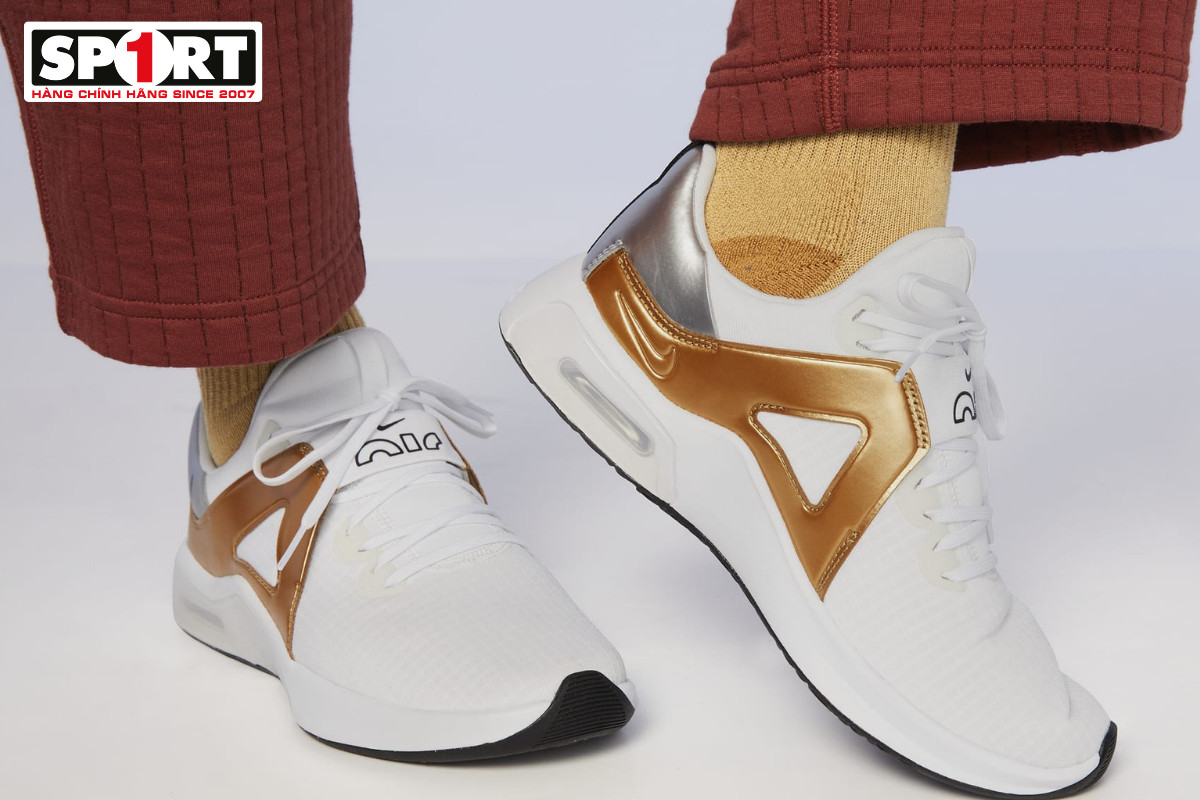 Giày Nike Air Max Bella TR 5 màu hồng tím, thiết kế riêng cho nữ tập gym