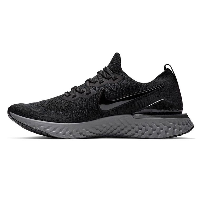 Giày Nike Epic React Flyknit 2 full đen với công nghệ Flyknit tiên tiến