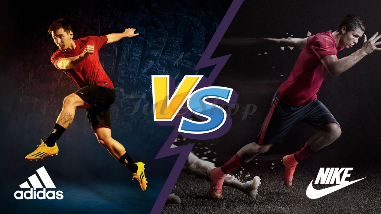 Giày Nike size 41 là bao nhiêu cm: Cristiano Ronaldo và Lionel Messi với giày thể thao khác biệt