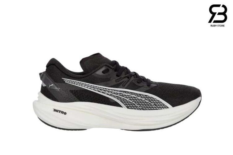 Giày Puma Deviate NITRO 3 rep 1 1 đen trắng, thiết kế hiện đại cho người yêu thể thao