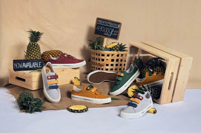 Giày sneaker Ananas, đại diện cho phong cách trẻ trung của thương hiệu giày Việt