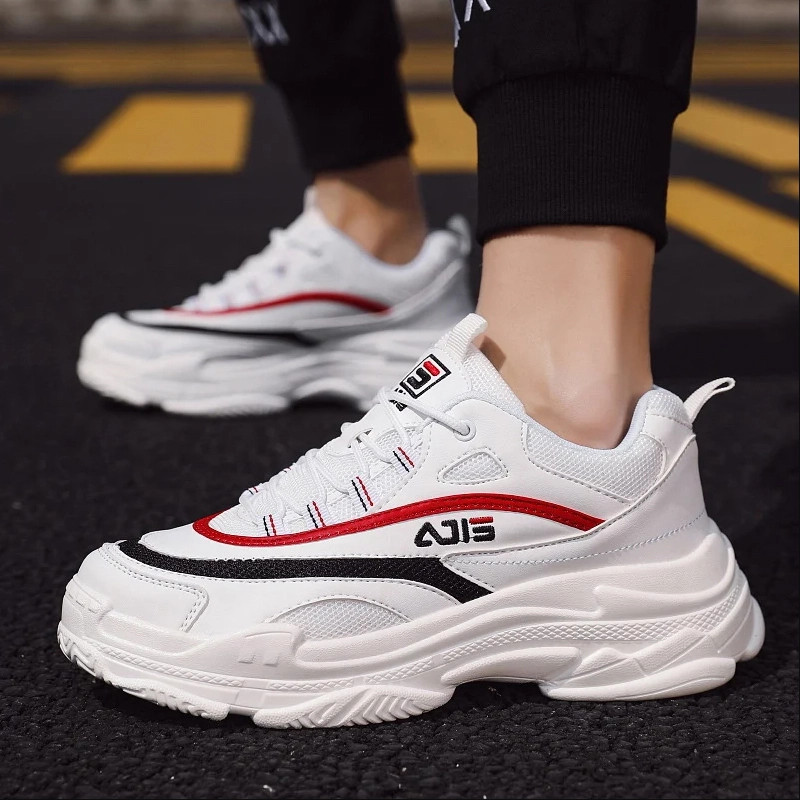 Giày sneaker độn đế Sodoha màu trắng