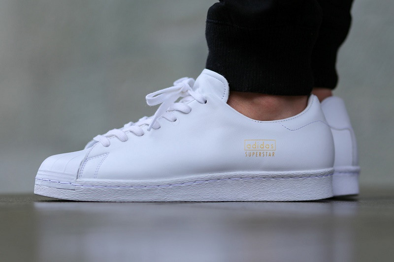 Giày sneaker nam trắng Adidas Superstar biểu tượng thời trang