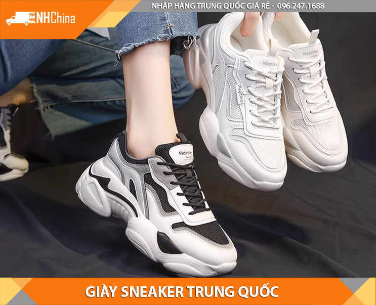 Giày sneaker nội địa Trung Quốc thời trang năng động
