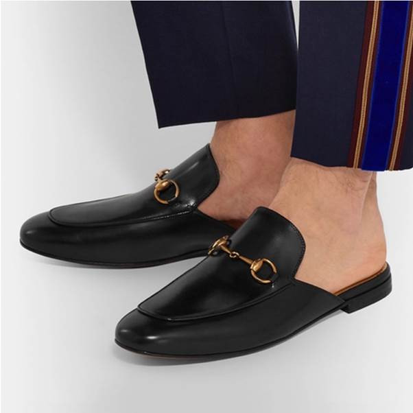 Giày sục Gucci nam thiết kế mules tiện lợi