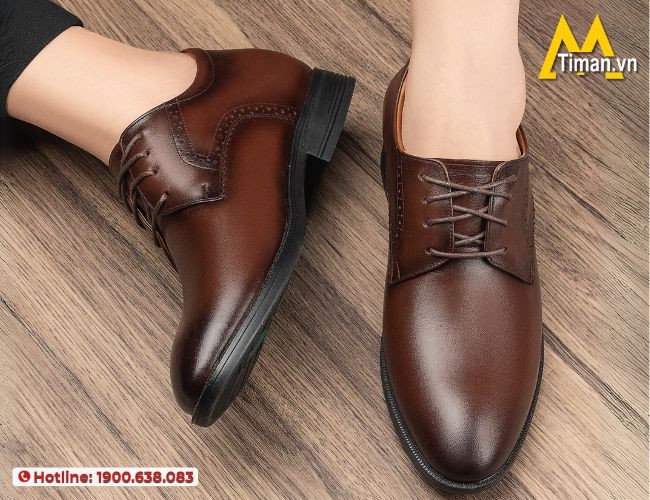 Giày tây nam độn đế cao cấp chính hãng Timan