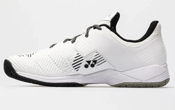 Giày tennis Yonex Power Cushion Sonicage 2 Trắng, phong cách cổ điển kết hợp công nghệ 2024.
