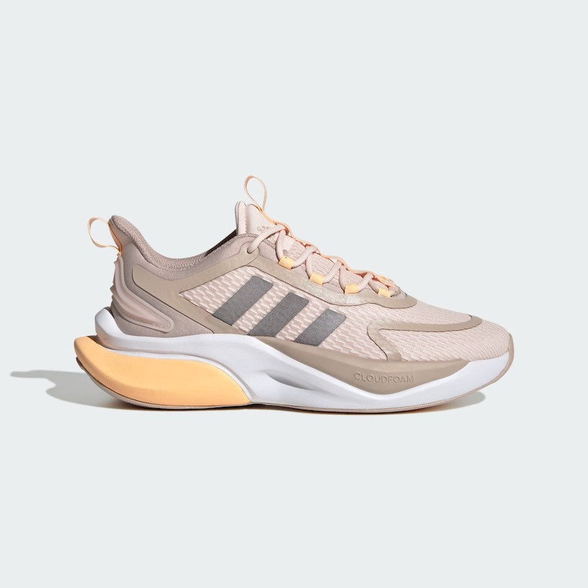 Giày thể thao đi bộ nữ Adidas Alphabounce+ Sustainable Bounce hồng đất trắng