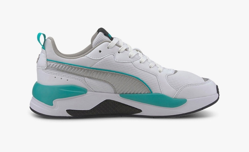 Giày thể thao nam đi chơi Puma Motorsport Mercedes X Ray phối màu hiện đại