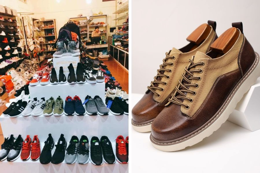 Giày thể thao nam Sohada Shoes với thiết kế da thật nổi bật