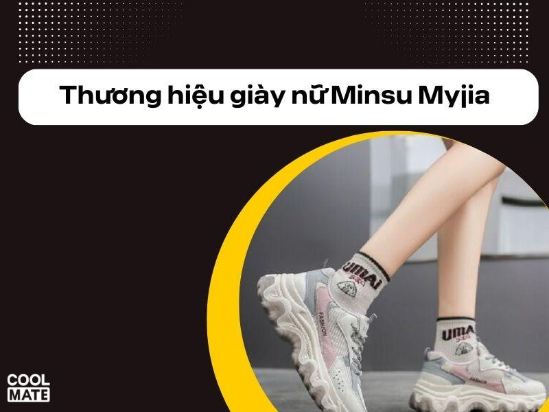 Giày thể thao nữ Minsu Myjia phong cách trẻ trung