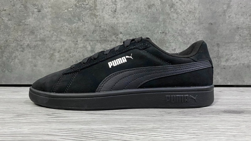Giày thể thao thương hiệu Puma Suede màu đen trắng cổ điển